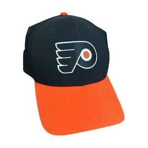 Philadelphia Flyers Fanatics Authentic Pro Rink Flex Hat- Black/Orange Size L/XL
